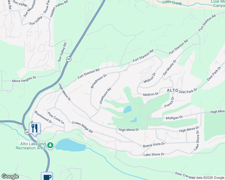 map of restaurants, bars, coffee shops, grocery stores, and more near 123-135 Forest Dr in Lincoln