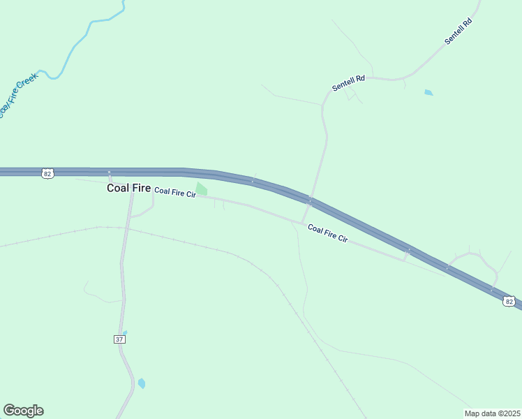 map of restaurants, bars, coffee shops, grocery stores, and more near Coal Fire Circle in Pickens County
