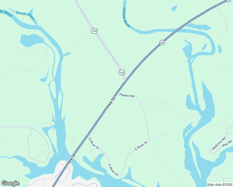 map of restaurants, bars, coffee shops, grocery stores, and more near 17122 Georgia 36 in Covington