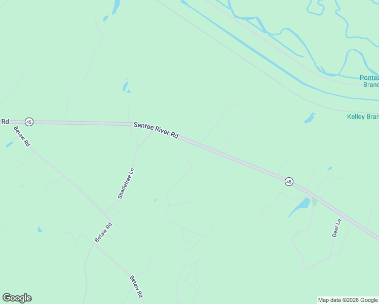 map of restaurants, bars, coffee shops, grocery stores, and more near 3481 Santee River Road in Saint Stephen