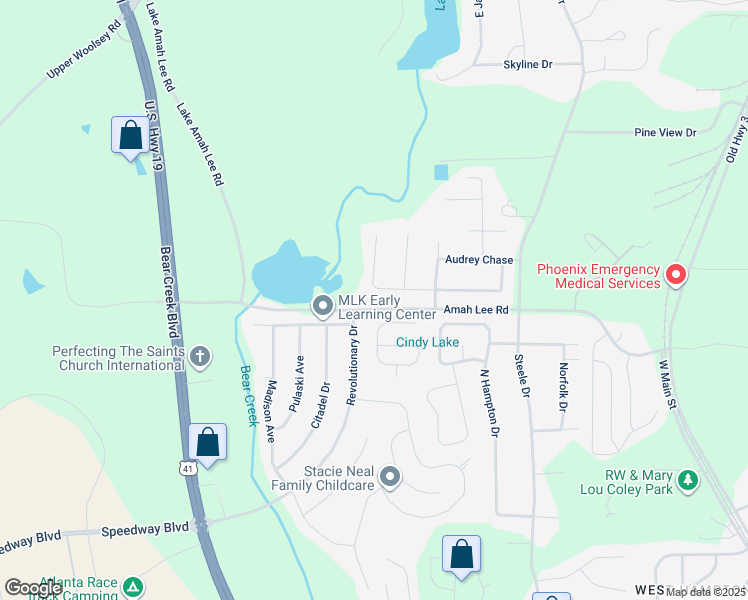 map of restaurants, bars, coffee shops, grocery stores, and more near 681 Burtons Cove in Hampton