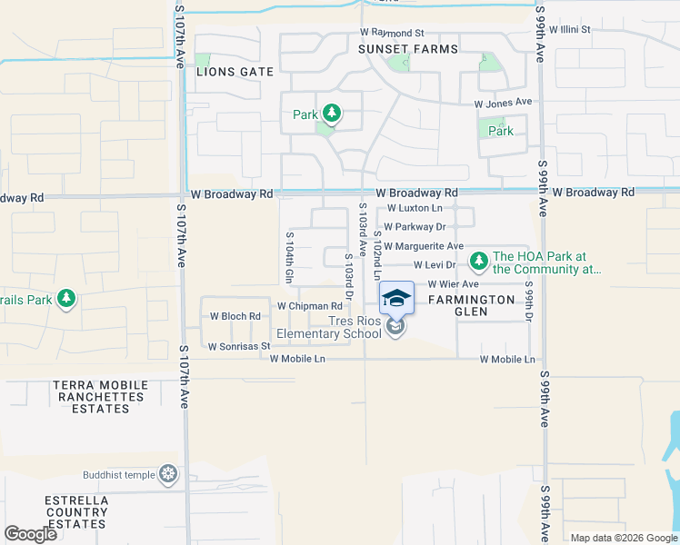map of restaurants, bars, coffee shops, grocery stores, and more near 4601 North 14th Avenue in Phoenix