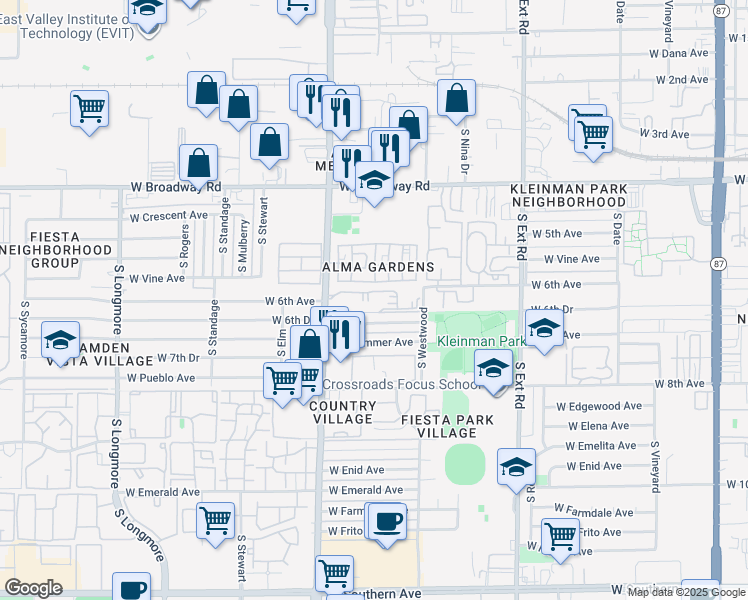 601 South Alma School Road, Mesa AZ Walk Score