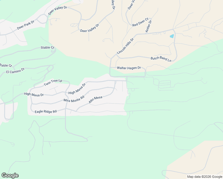 map of restaurants, bars, coffee shops, grocery stores, and more near 127 Alto Mesa in Alto