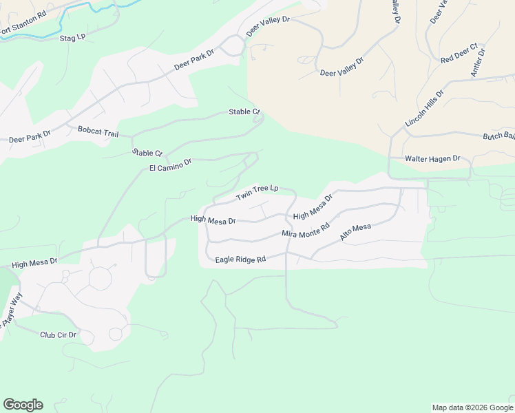 map of restaurants, bars, coffee shops, grocery stores, and more near Twin Tree Court in Alto