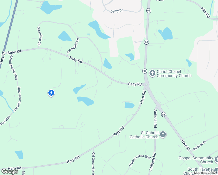 map of restaurants, bars, coffee shops, grocery stores, and more near 162 Seay Road in Fayetteville