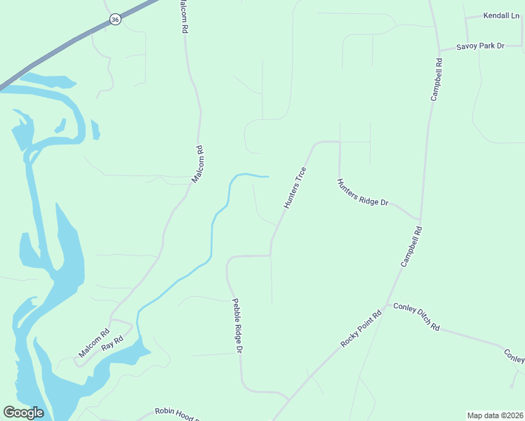 map of restaurants, bars, coffee shops, grocery stores, and more near 45 Hunters Ridge Court in Covington