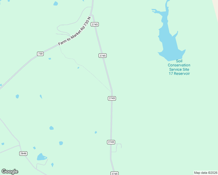 map of restaurants, bars, coffee shops, grocery stores, and more near 599 County Road 2745 in Decatur