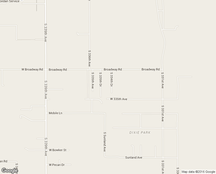 map of restaurants, bars, coffee shops, grocery stores, and more near 4604 South 334th Drive in Tonopah