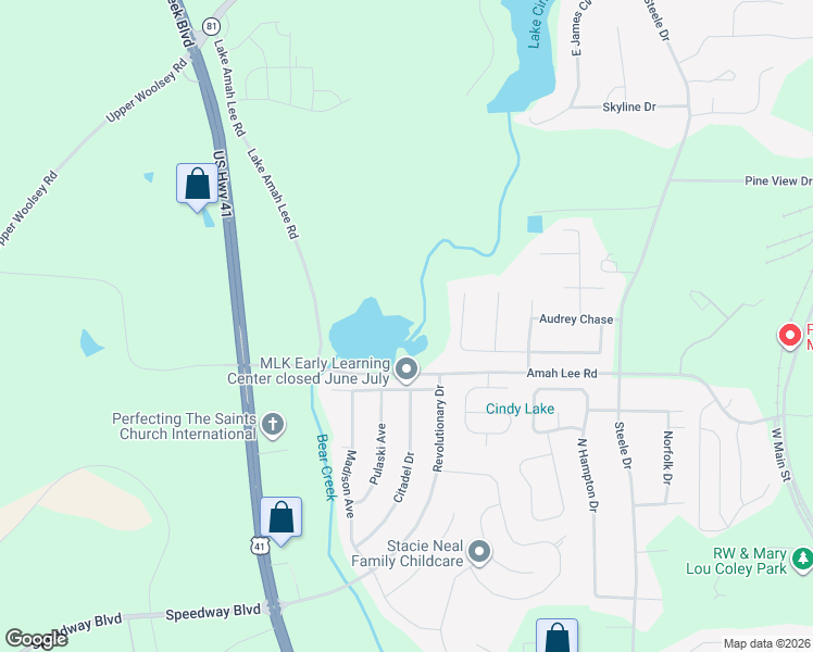 map of restaurants, bars, coffee shops, grocery stores, and more near 705 Burtons Cove in Hampton