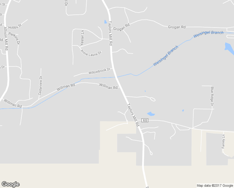 map of restaurants, bars, coffee shops, grocery stores, and more near 2410 Taylors Mill Road in Talladega