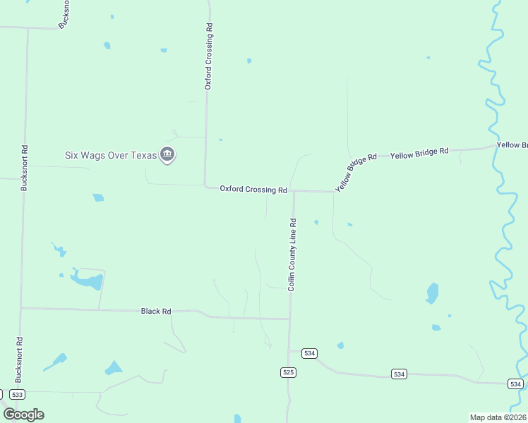 map of restaurants, bars, coffee shops, grocery stores, and more near 1131 Oxford Crossing Road in Van Alstyne