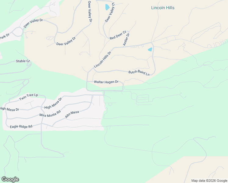 map of restaurants, bars, coffee shops, grocery stores, and more near Woodwinds Lane in Alto