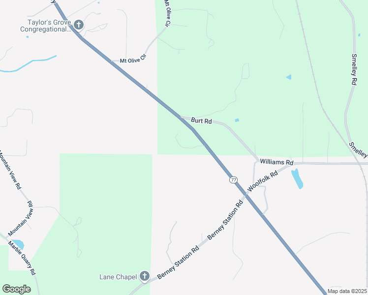 map of restaurants, bars, coffee shops, grocery stores, and more near 11 Dunn Lane in Talladega
