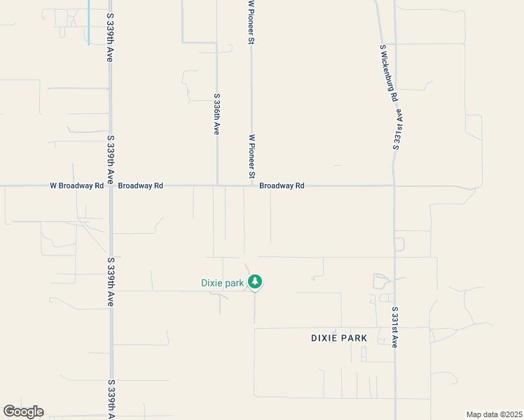 map of restaurants, bars, coffee shops, grocery stores, and more near 4604 South 334th Drive in Tonopah