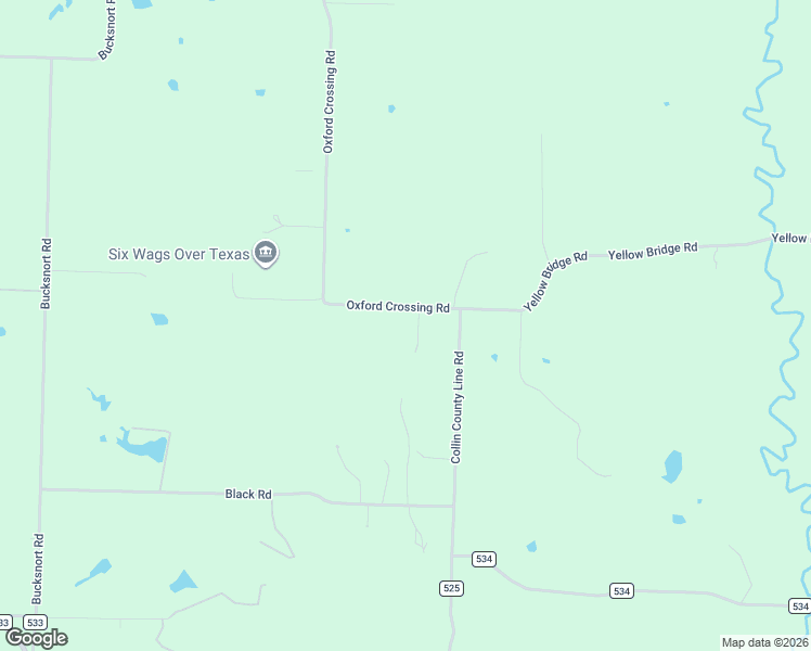 map of restaurants, bars, coffee shops, grocery stores, and more near 1131 Oxford Crossing Road in Van Alstyne