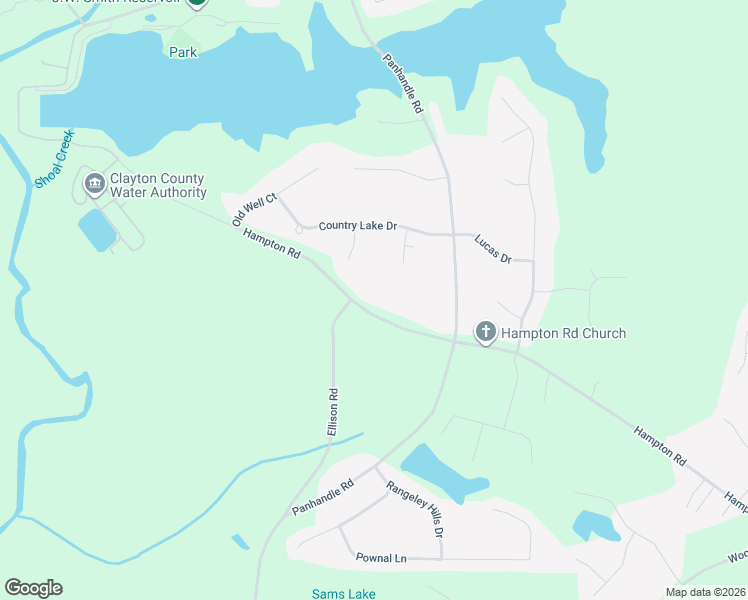 map of restaurants, bars, coffee shops, grocery stores, and more near 654 Hampton Road in Hampton