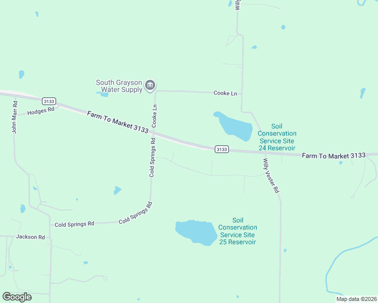 map of restaurants, bars, coffee shops, grocery stores, and more near 1712 Farm to Market Road 3133 in Van Alstyne