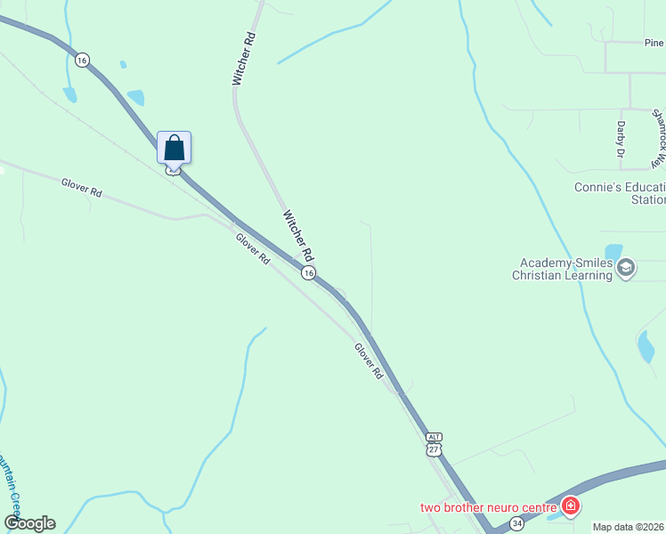 map of restaurants, bars, coffee shops, grocery stores, and more near 735 Georgia 16 in Newnan