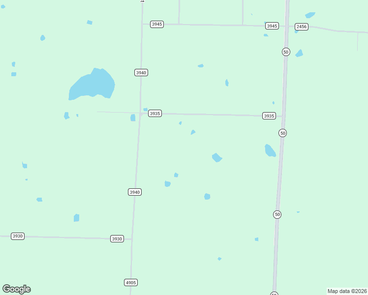 map of restaurants, bars, coffee shops, grocery stores, and more near 599 County Road 3935 in Ladonia