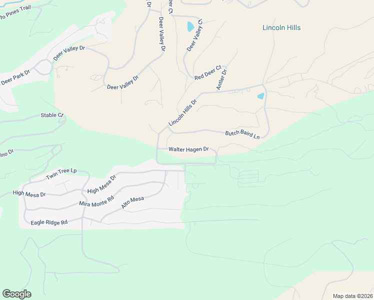 map of restaurants, bars, coffee shops, grocery stores, and more near Walter Hagen Drive in Alto