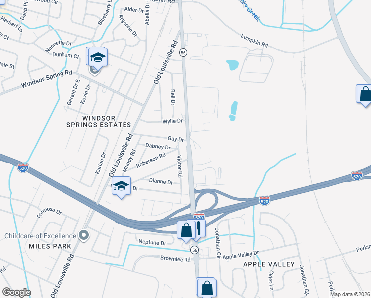 map of restaurants, bars, coffee shops, grocery stores, and more near in Augusta