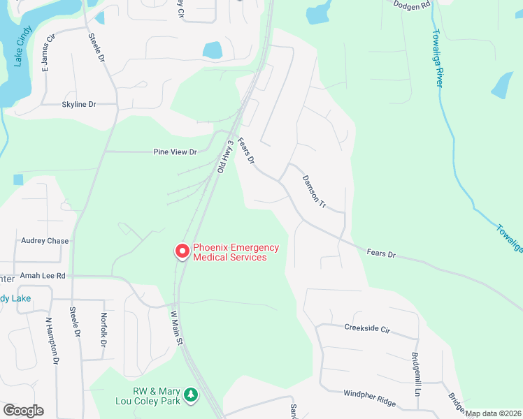 map of restaurants, bars, coffee shops, grocery stores, and more near 421 Ryoaks Drive in Hampton