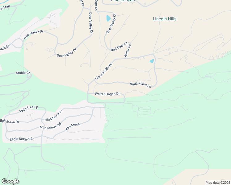 map of restaurants, bars, coffee shops, grocery stores, and more near Walter Hagen Drive in Alto