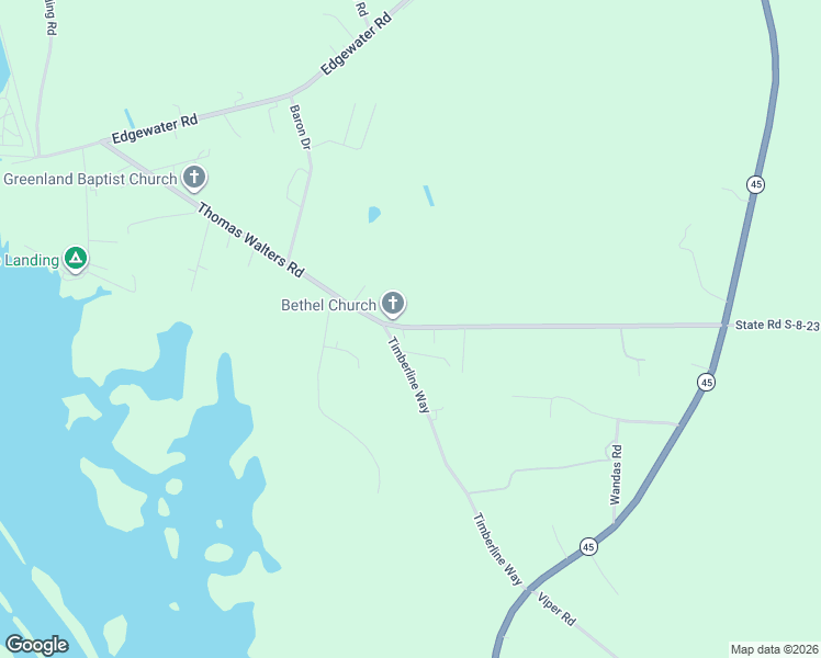 map of restaurants, bars, coffee shops, grocery stores, and more near 1179 State Road S-8-23 in Pineville