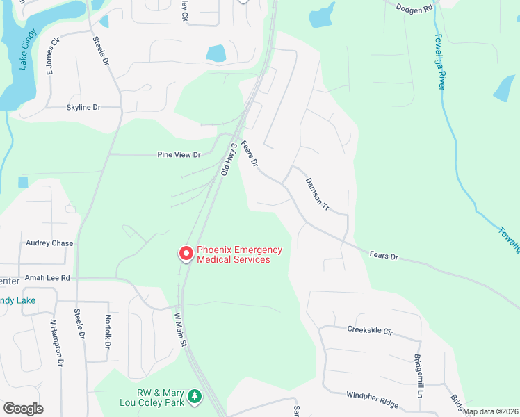 map of restaurants, bars, coffee shops, grocery stores, and more near 421 Ryoaks Drive in Hampton