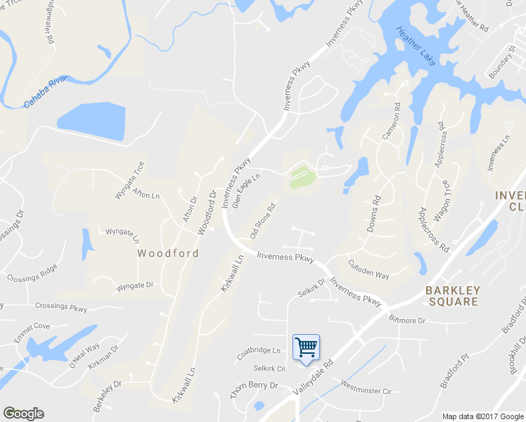 map of restaurants, bars, coffee shops, grocery stores, and more near 3054 Old Stone Dr in Birmingham
