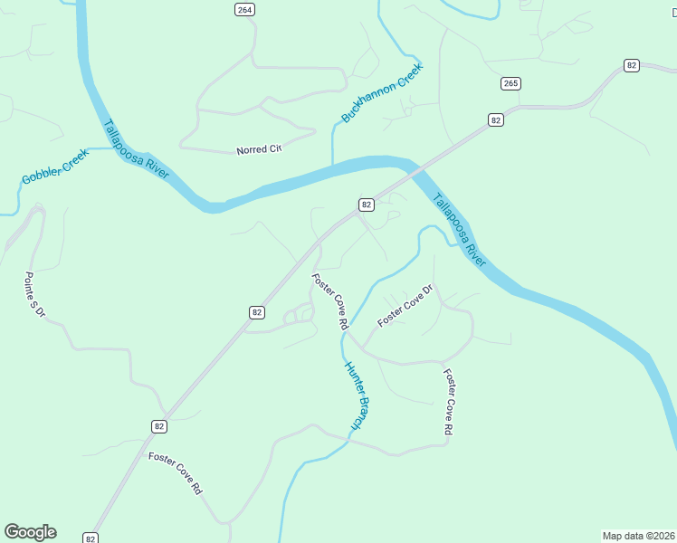 map of restaurants, bars, coffee shops, grocery stores, and more near 1834 County Road 263 in Lineville