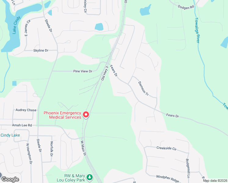 map of restaurants, bars, coffee shops, grocery stores, and more near 421 Ryoaks Drive in Hampton