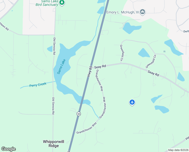 map of restaurants, bars, coffee shops, grocery stores, and more near 130 Grandchester Way in Fayetteville