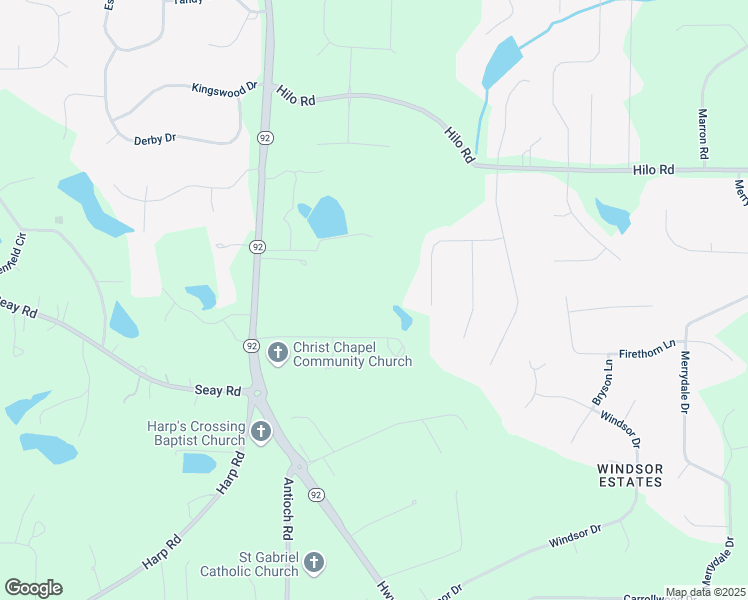 map of restaurants, bars, coffee shops, grocery stores, and more near 150 Melody Lane in Fayetteville