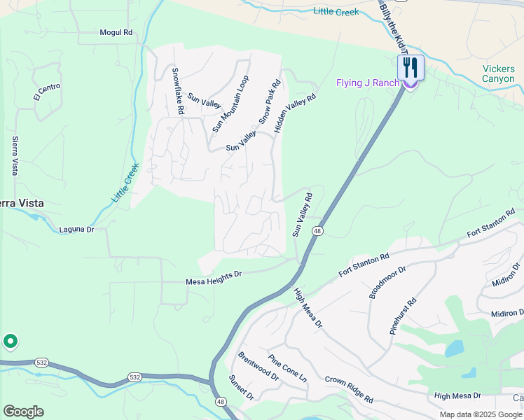 map of restaurants, bars, coffee shops, grocery stores, and more near 199 Wispering Pines Way in Lincoln