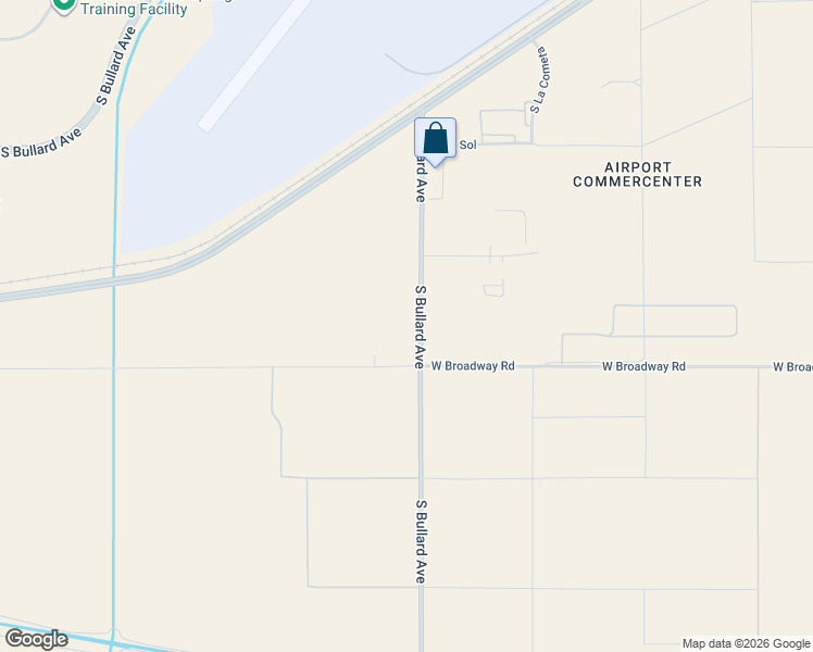 map of restaurants, bars, coffee shops, grocery stores, and more near 4204 South Bullard Avenue in Goodyear