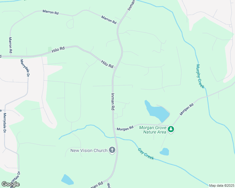 map of restaurants, bars, coffee shops, grocery stores, and more near 380 Inman Road in Fayetteville