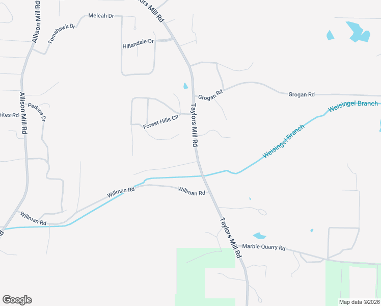 map of restaurants, bars, coffee shops, grocery stores, and more near 2101 Taylors Mill Road in Talladega