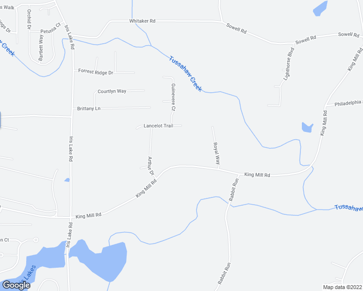 map of restaurants, bars, coffee shops, grocery stores, and more near 931 King Mill Road in McDonough