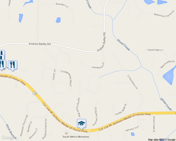 map of restaurants, bars, coffee shops, grocery stores, and more near 100 Pemberton Place in Sharpsburg