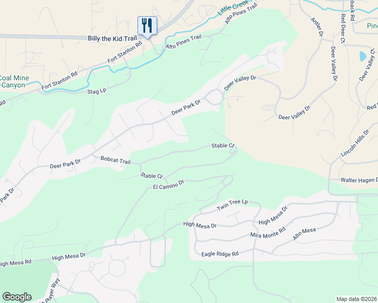 map of restaurants, bars, coffee shops, grocery stores, and more near 152 Stable in Alto
