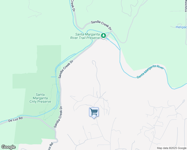 map of restaurants, bars, coffee shops, grocery stores, and more near 2064 Santa Margarita Drive in Fallbrook