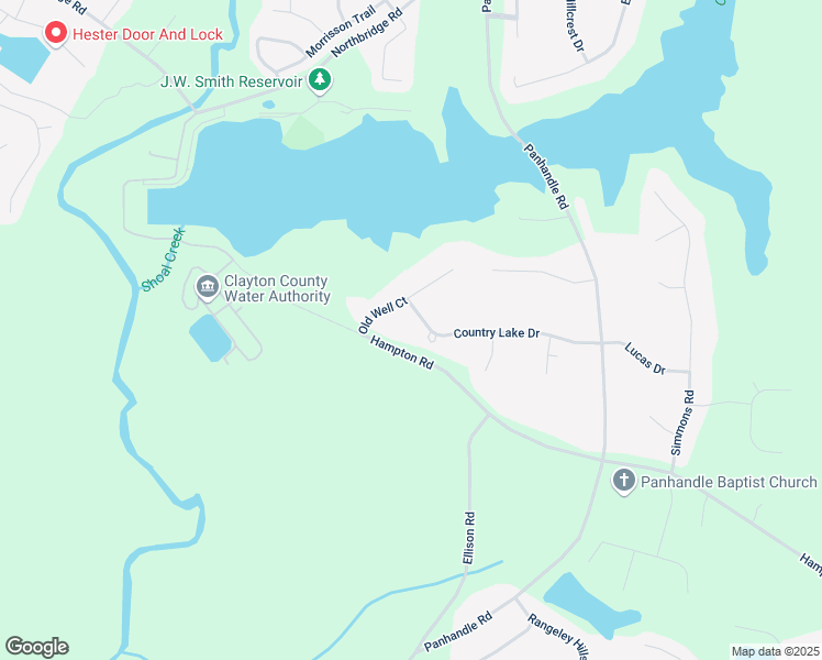 map of restaurants, bars, coffee shops, grocery stores, and more near 404 Hampton Road in Hampton