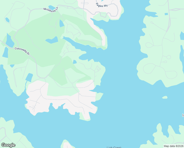 map of restaurants, bars, coffee shops, grocery stores, and more near 146 Iron Horse Drive in Eatonton