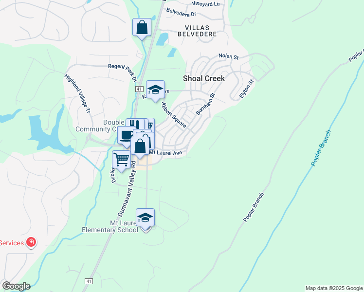 map of restaurants, bars, coffee shops, grocery stores, and more near 63 Mount Laurel Avenue in Birmingham