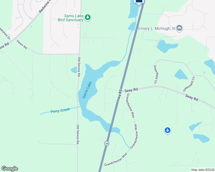 map of restaurants, bars, coffee shops, grocery stores, and more near 125 Applewood Way in Fayetteville