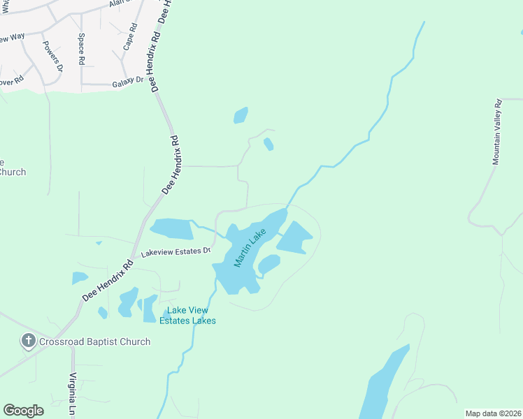 map of restaurants, bars, coffee shops, grocery stores, and more near 724 Lakeview Estates Drive in Bessemer