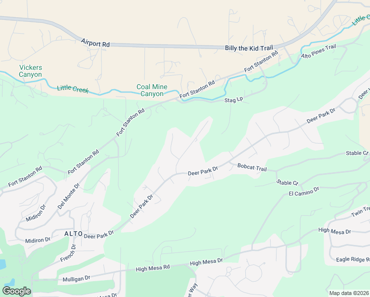 map of restaurants, bars, coffee shops, grocery stores, and more near 100-110 Fawn Drive in Alto