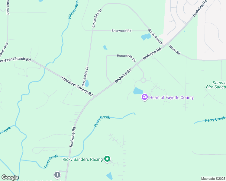 map of restaurants, bars, coffee shops, grocery stores, and more near 1288 Redwine Road in Fayetteville